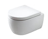 Randloos toilet NANO NT2039 - incl. toiletzitting soft-close deksel - wit glanzend