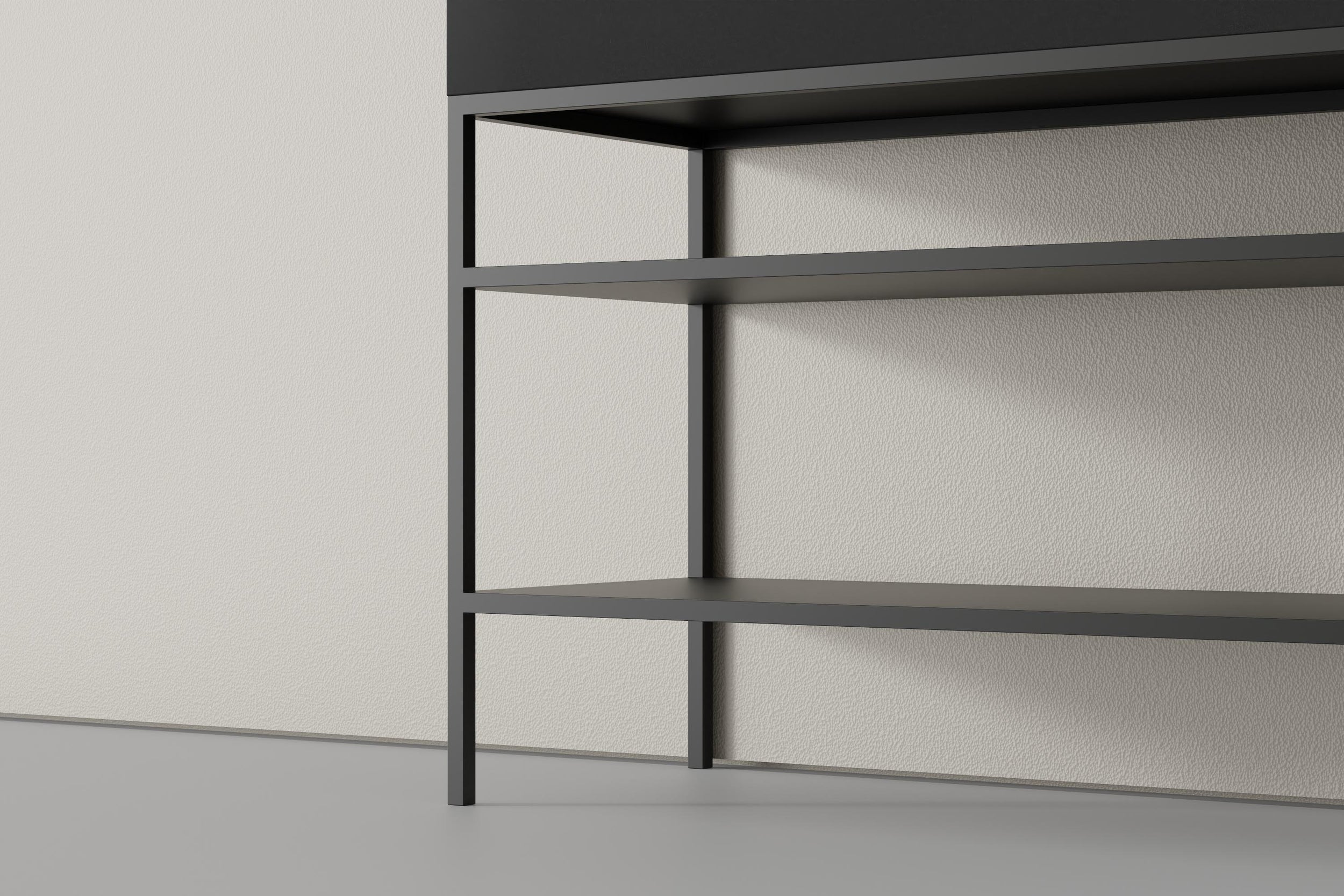 Wastafel metalen console 150S