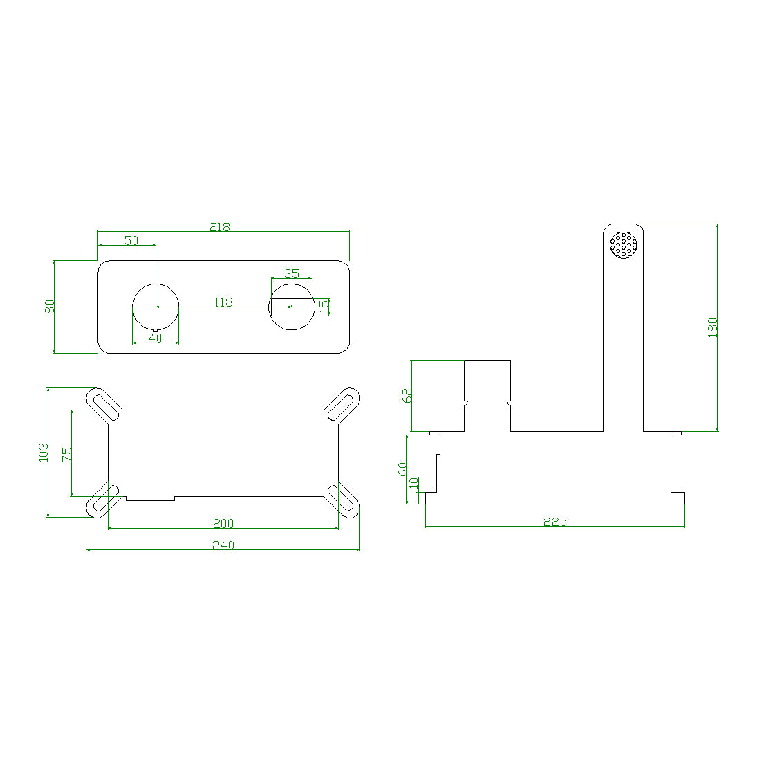 Inbouw wastafelkraan 9908C