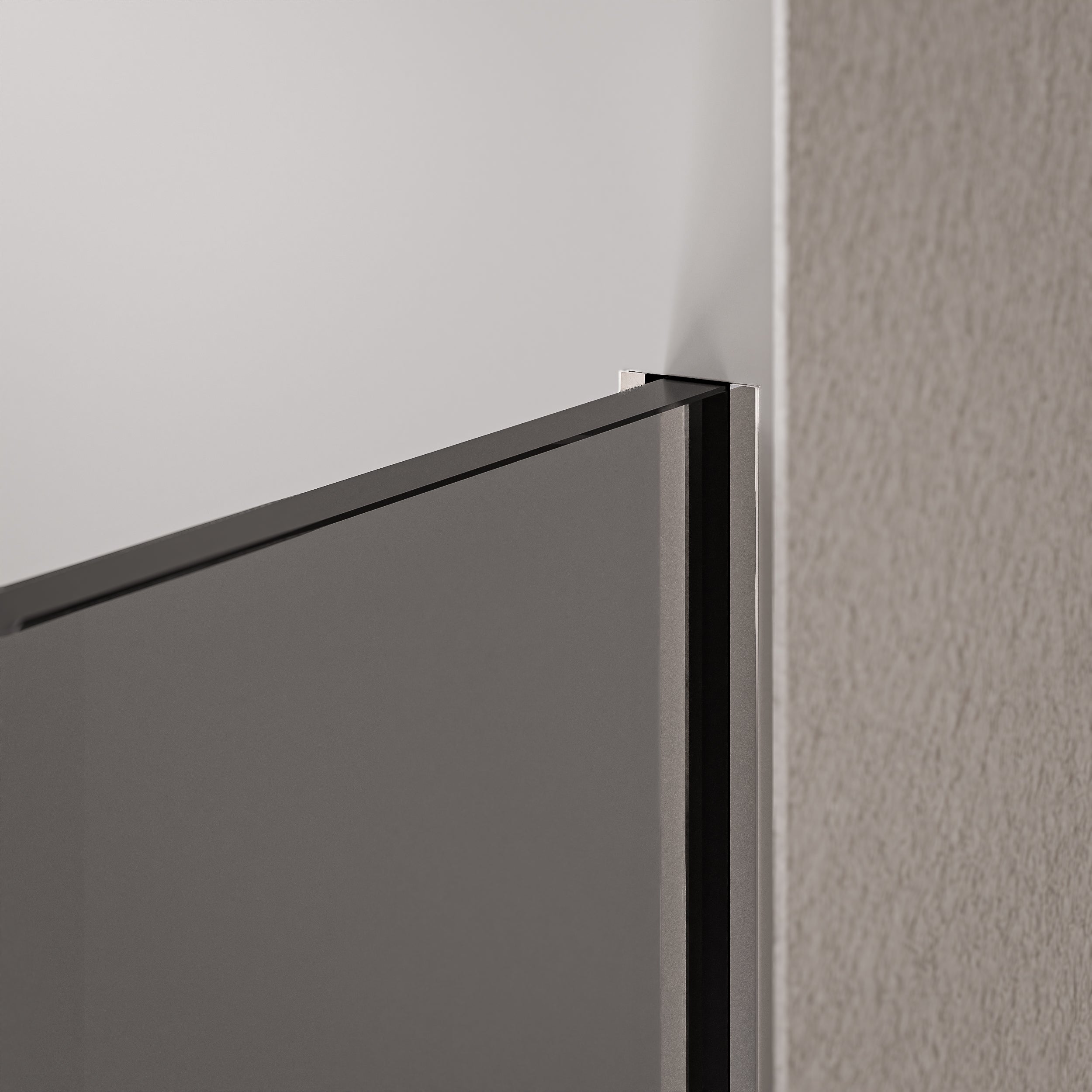 Inloop 10 mm Nano grijs glas EX102