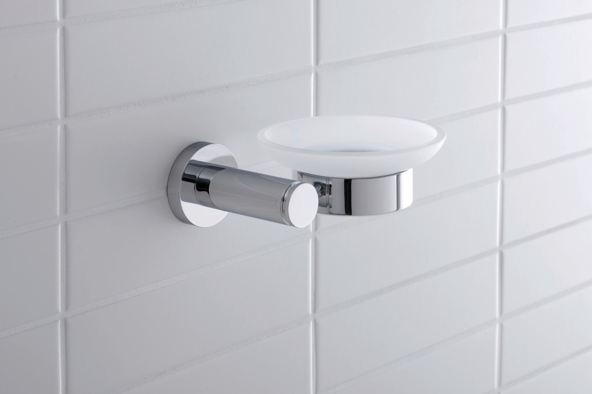 Duravit D-Code zeepschaal Ø10 cm voor 1 zeep