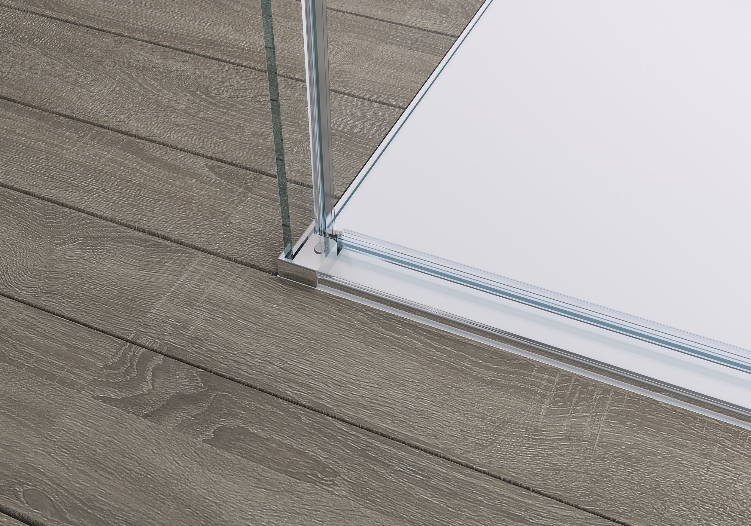 Douchewand met schuifdeur EX806