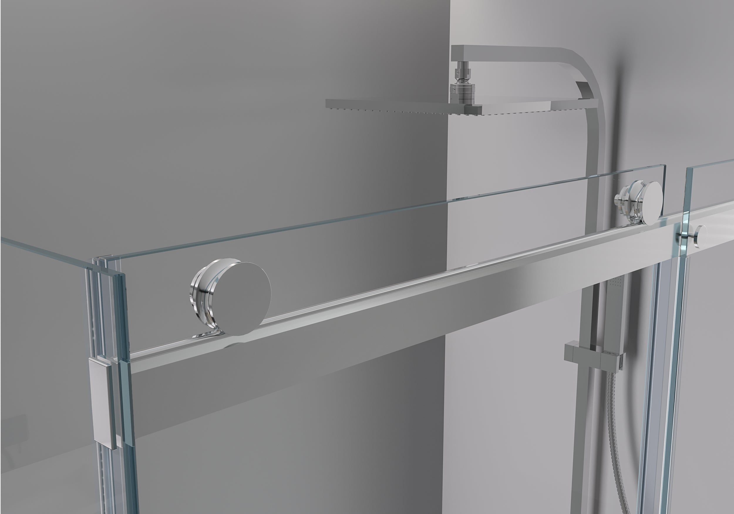 Douchewand met schuifdeur EX806