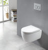 Randloos toilet NANO NT2039 - incl. toiletzitting soft-close deksel - wit glanzend