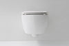 Randloos toilet NANO NT2039 - incl. toiletzitting soft-close deksel - wit glanzend