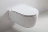 Randloos toilet NANO NT2039 - incl. toiletzitting soft-close deksel - wit glanzend