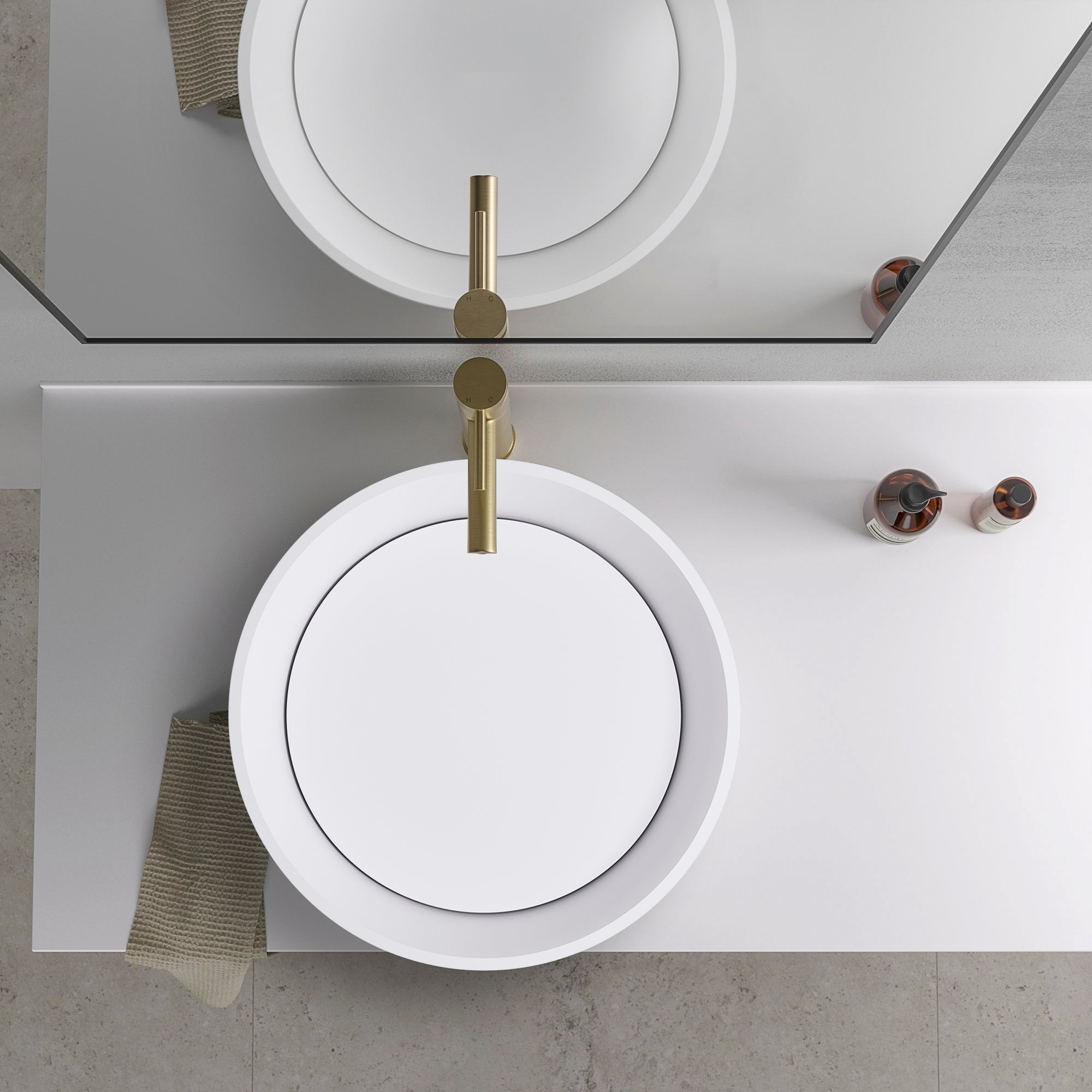 Opzet wastafel NT2430