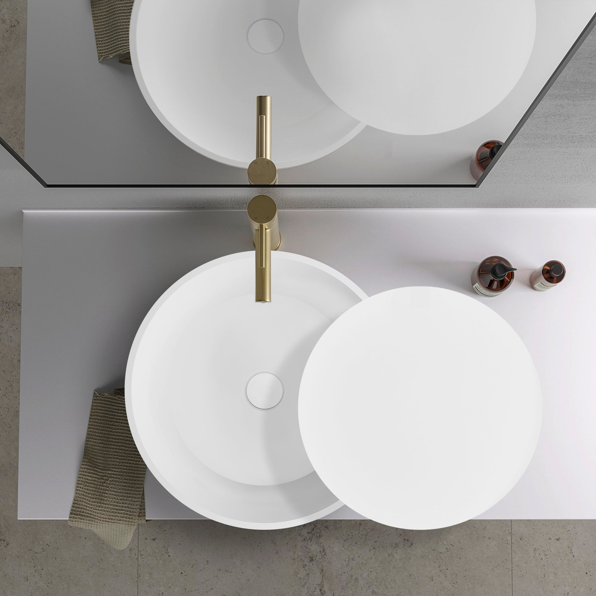 Opzet wastafel NT2430