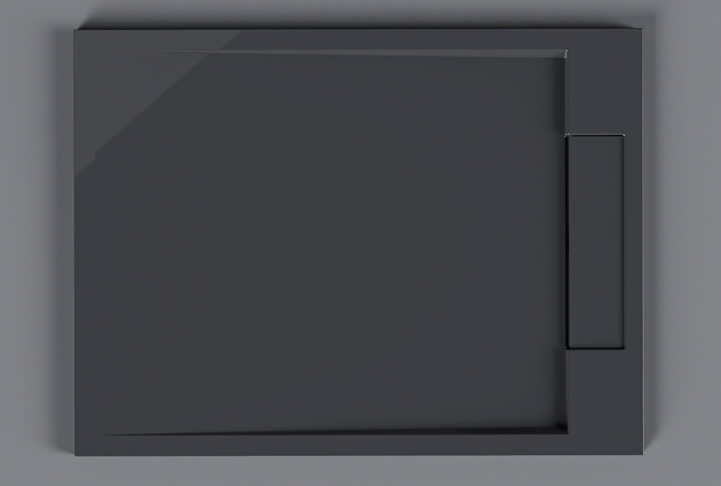 Douchebak van Mineraal gegoten