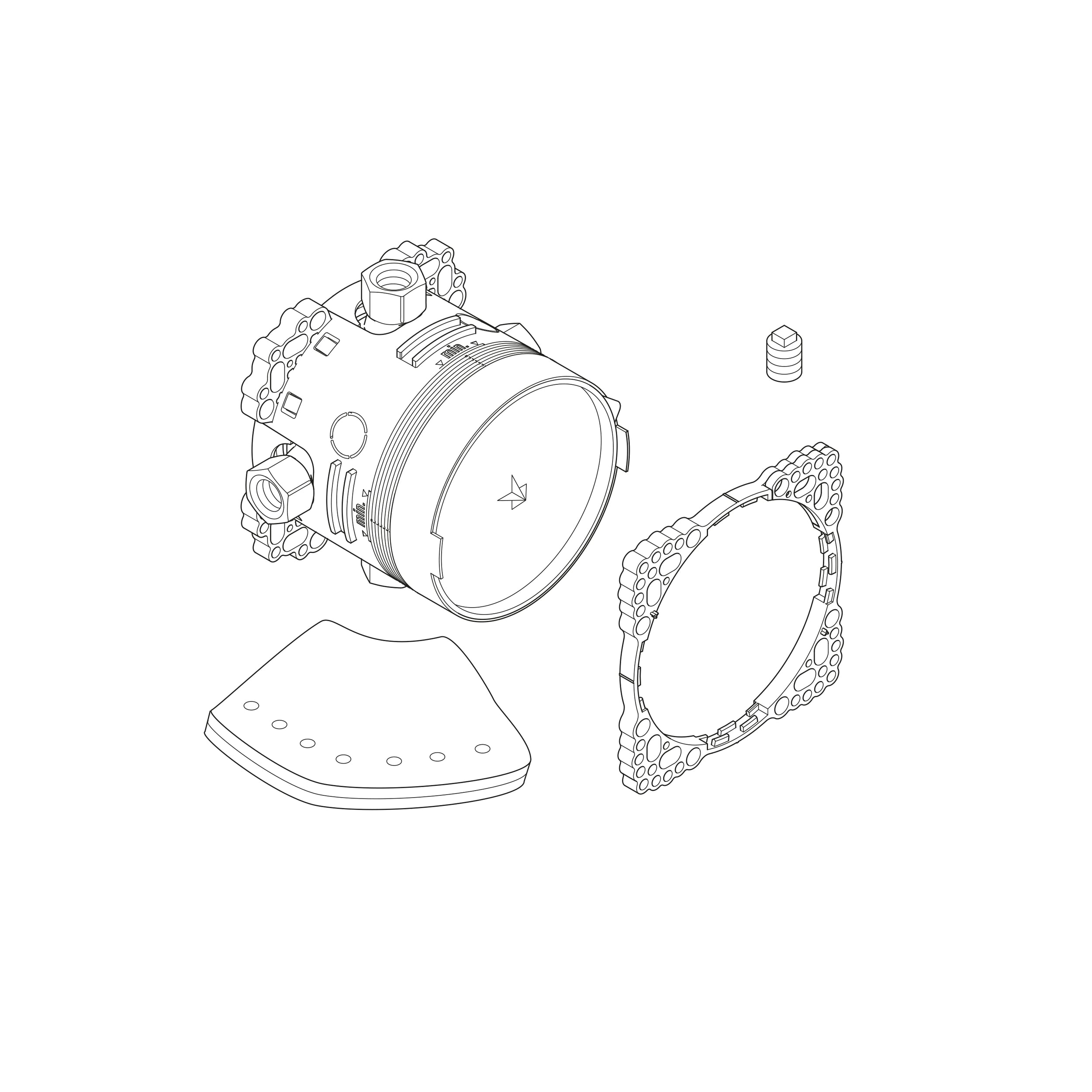 Duravit Tulum inbouw douchemengkraan met hoofddouche