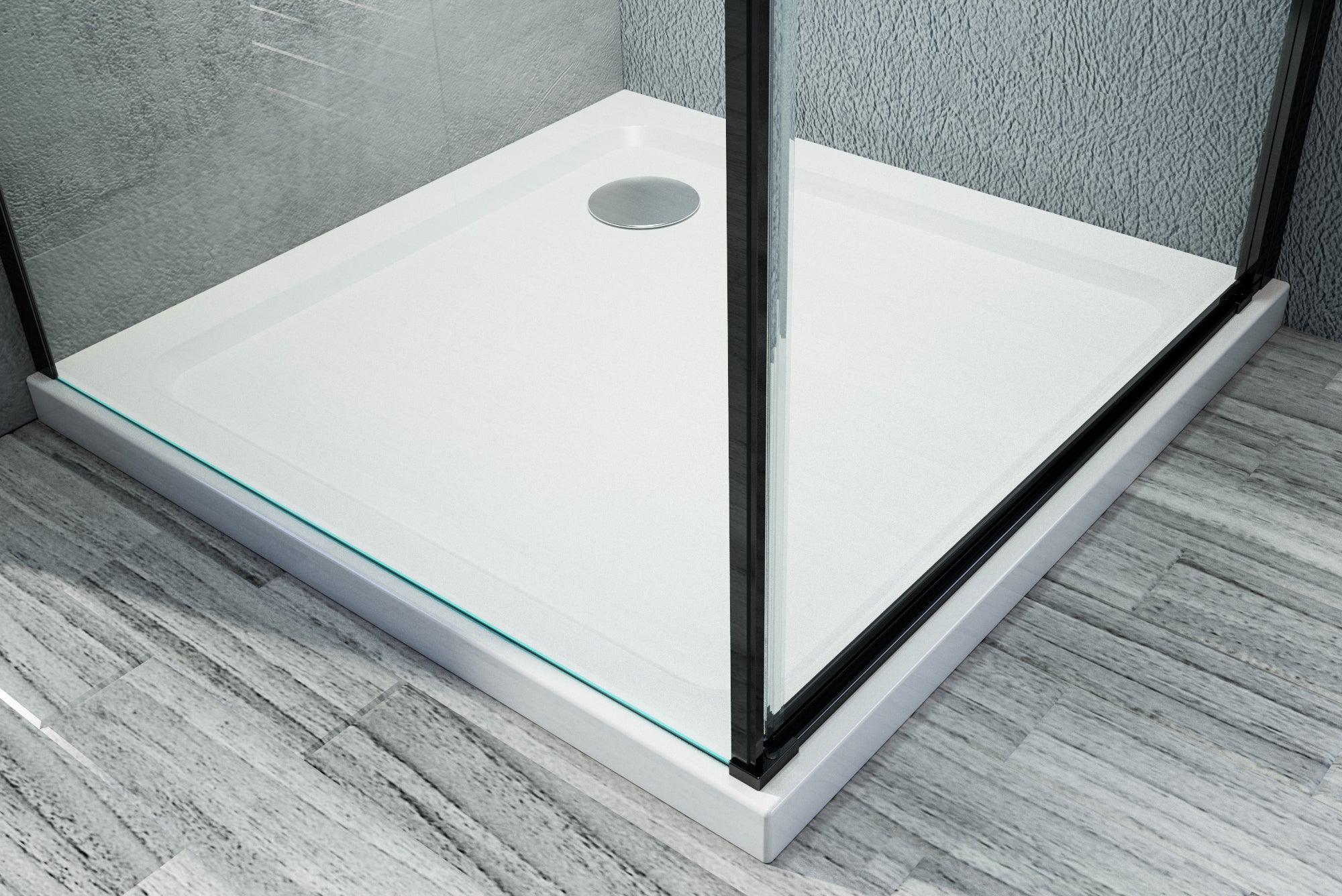 Douchewand hoekdouche EX416S