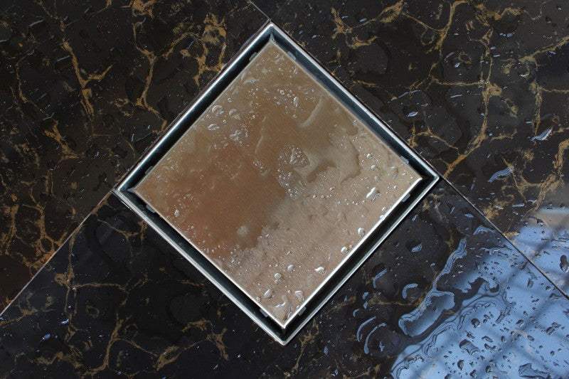 Roestvrijstalen douchegoot T02