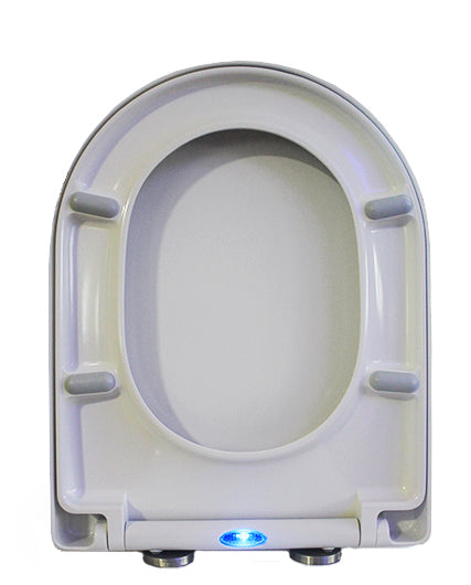 Randloos toilet NANO NT2039 - incl. toiletzitting soft-close deksel - wit glanzend