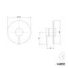 Inbouw douchearmatuur VIREO 