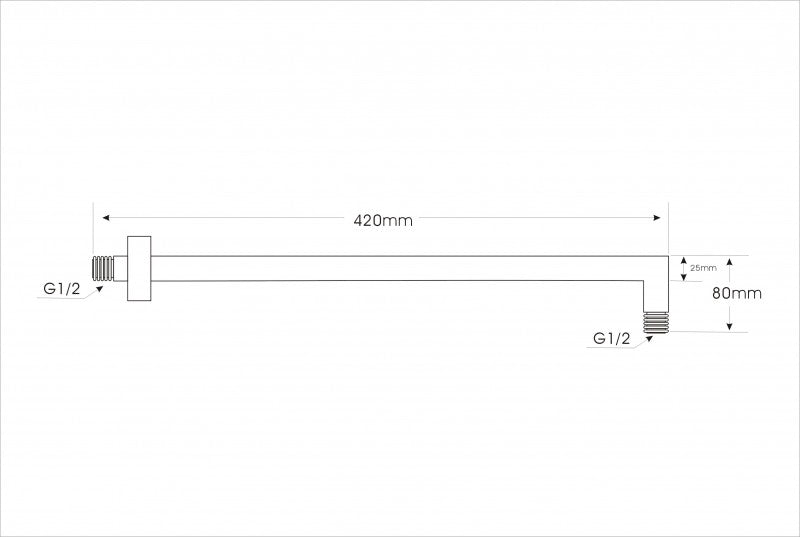 Douchearm montagearm 2605B