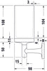 Duravit Starck T tandenpoetsbeker