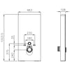 Toiletset compleet 33: WC B-8030R Zwart