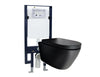 WC compleet pakket 42: WC B-8030R Zwart