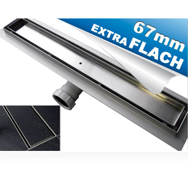 Roestvrijstalen douchegoot GT01