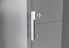 Vaste douchewand en draaideur DX806A FLEX