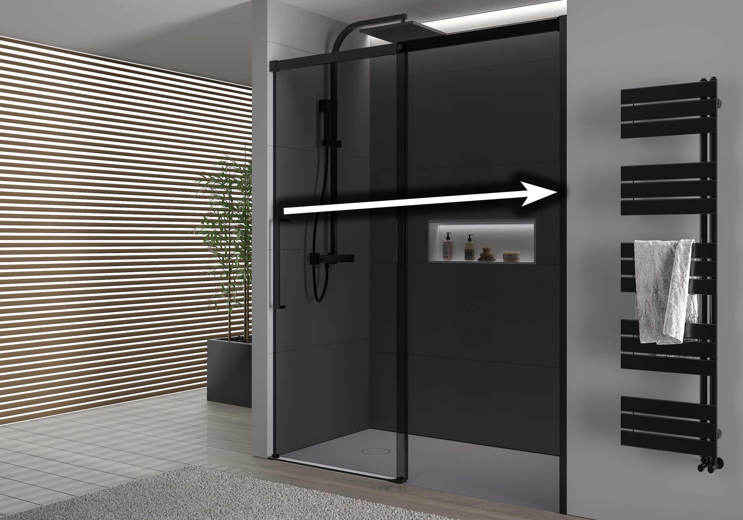 Nisdouche met schuifdeur DX906 FLEX