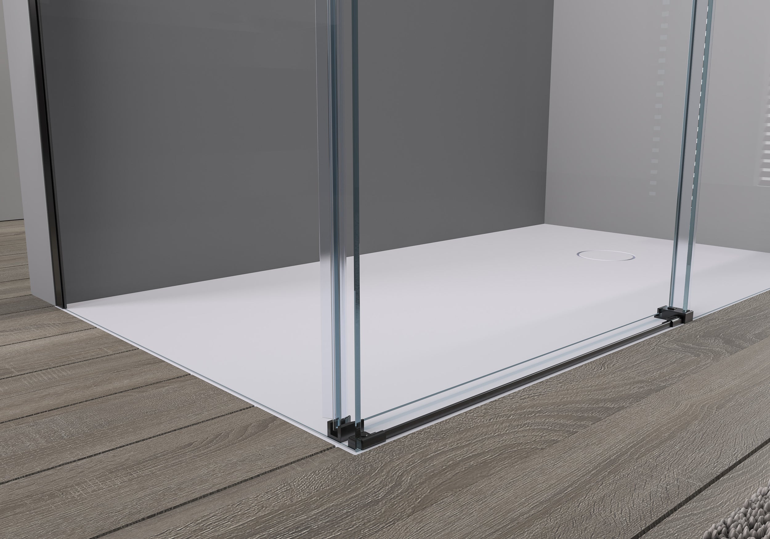 Hoekdouche met schuifdeur Soft-Close DX906 FLEX
