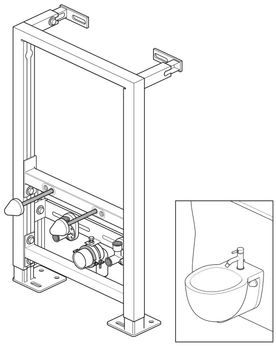 Bernstein bidet voorzetelement montage-element G30013A