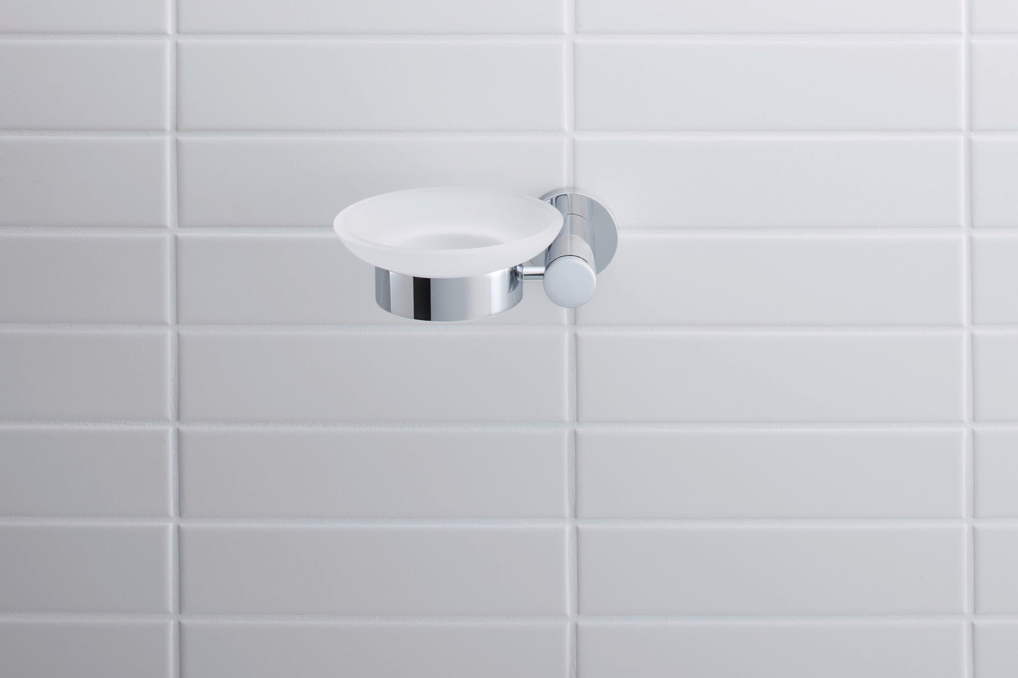 Duravit D-Code zeepschaal Ø10 cm voor 1 zeep