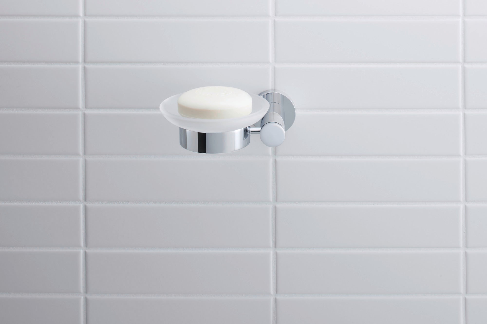 Duravit D-Code zeepschaal Ø10 cm voor 1 zeep