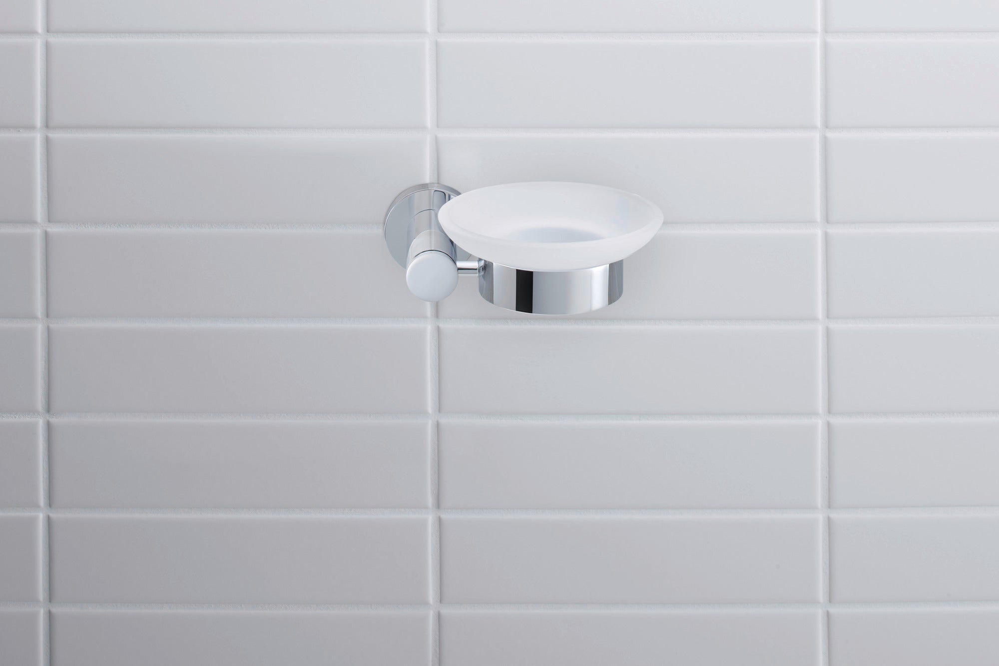 Duravit D-Code zeepschaal Ø10 cm voor 1 zeep 