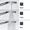 Duravit douchesysteem met thermostaat en glazen planchet