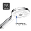 Duravit douchesysteem met thermostaat en glazen planchet