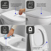 Duravit Univavo Universele closetzitting met soft-close mechanisme, ovaal
