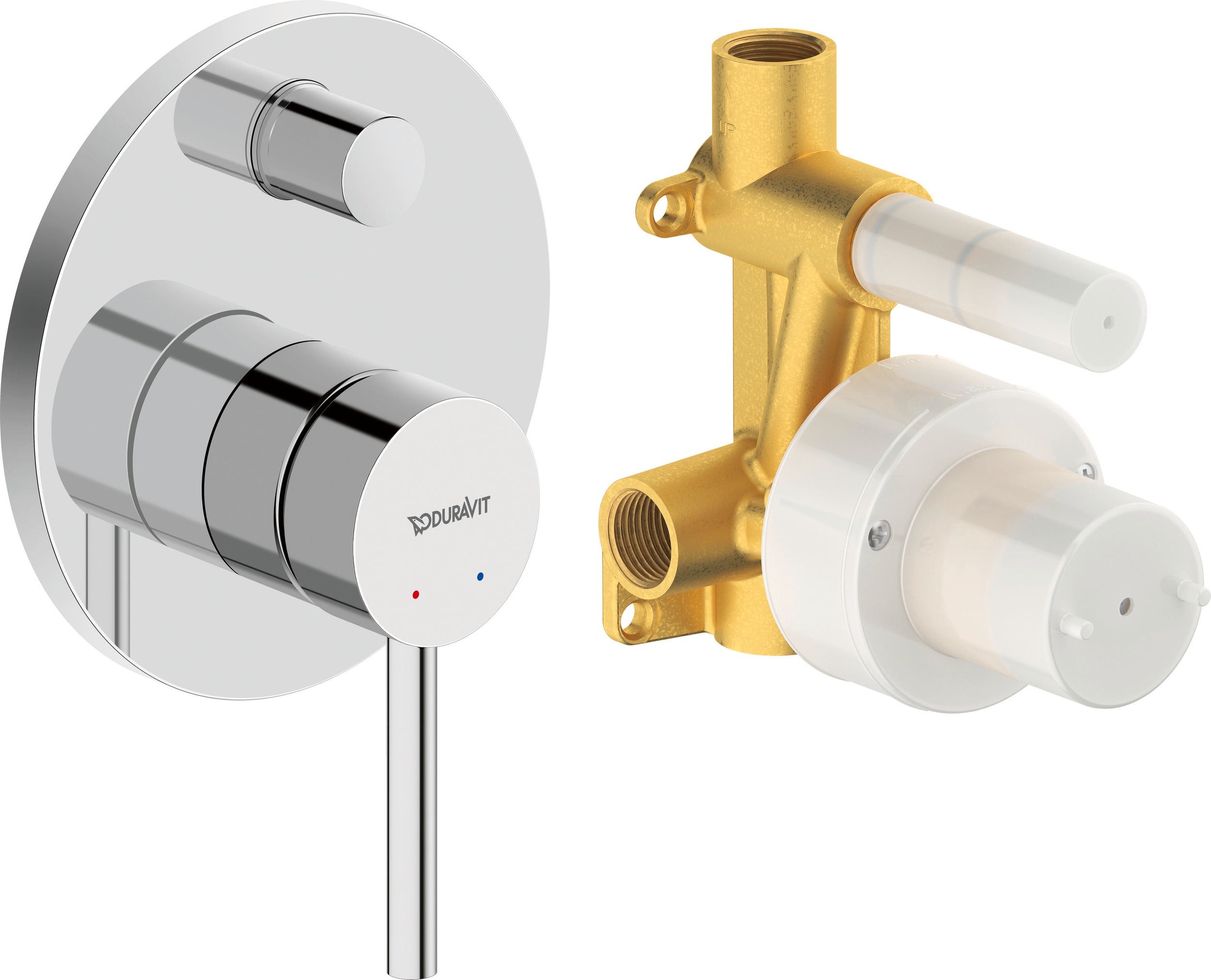 Duravit Circle inbouw ééngreepsmengkraan set 
