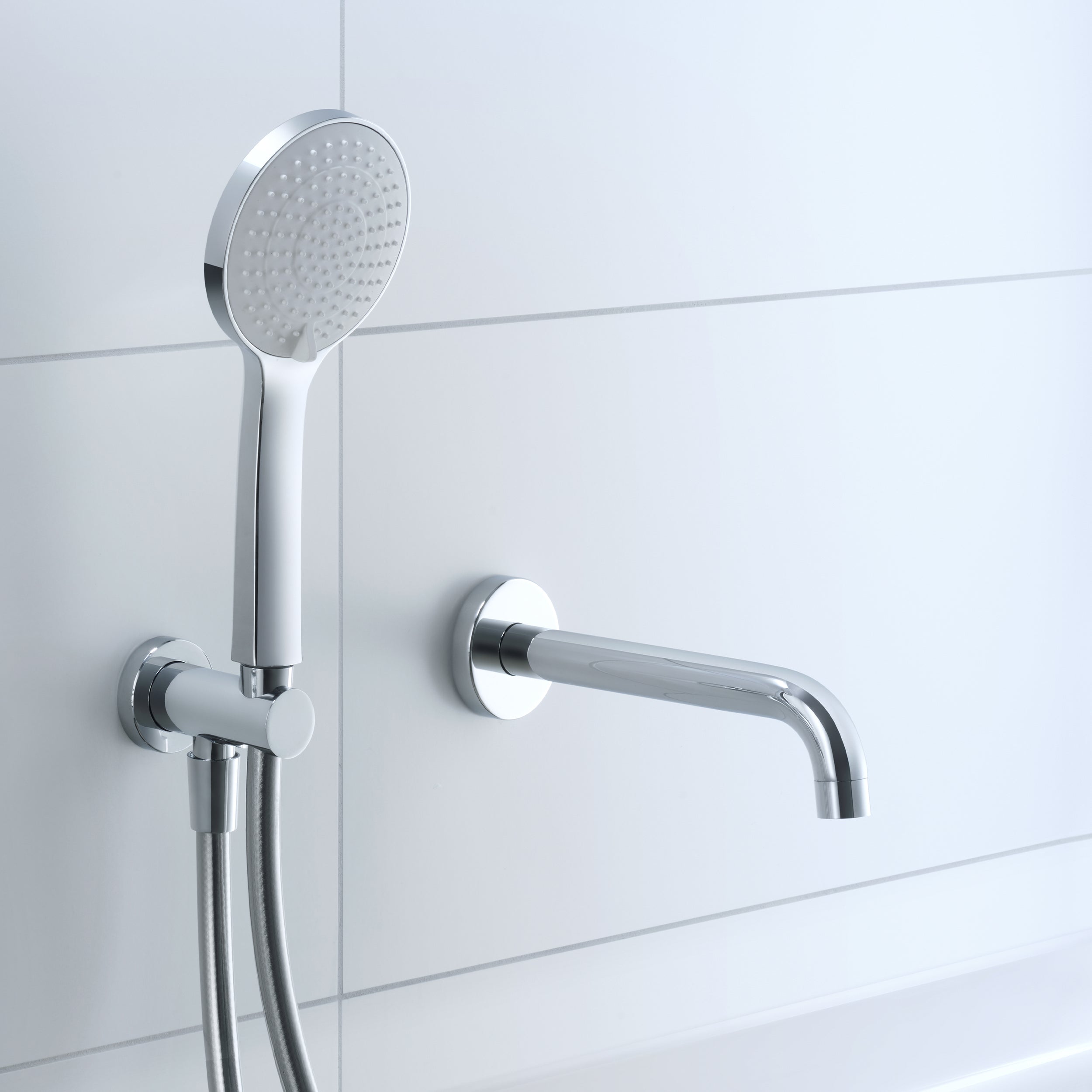 Duravit DuraVelez baduitloop, chroom