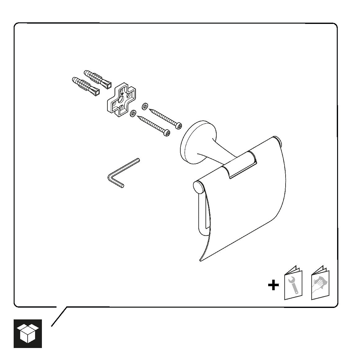 Duravit Starck T toiletpapierhouder