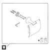 Duravit Starck T toiletpapierhouder