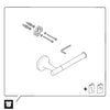 Duravit Starck T toiletrolhouder
