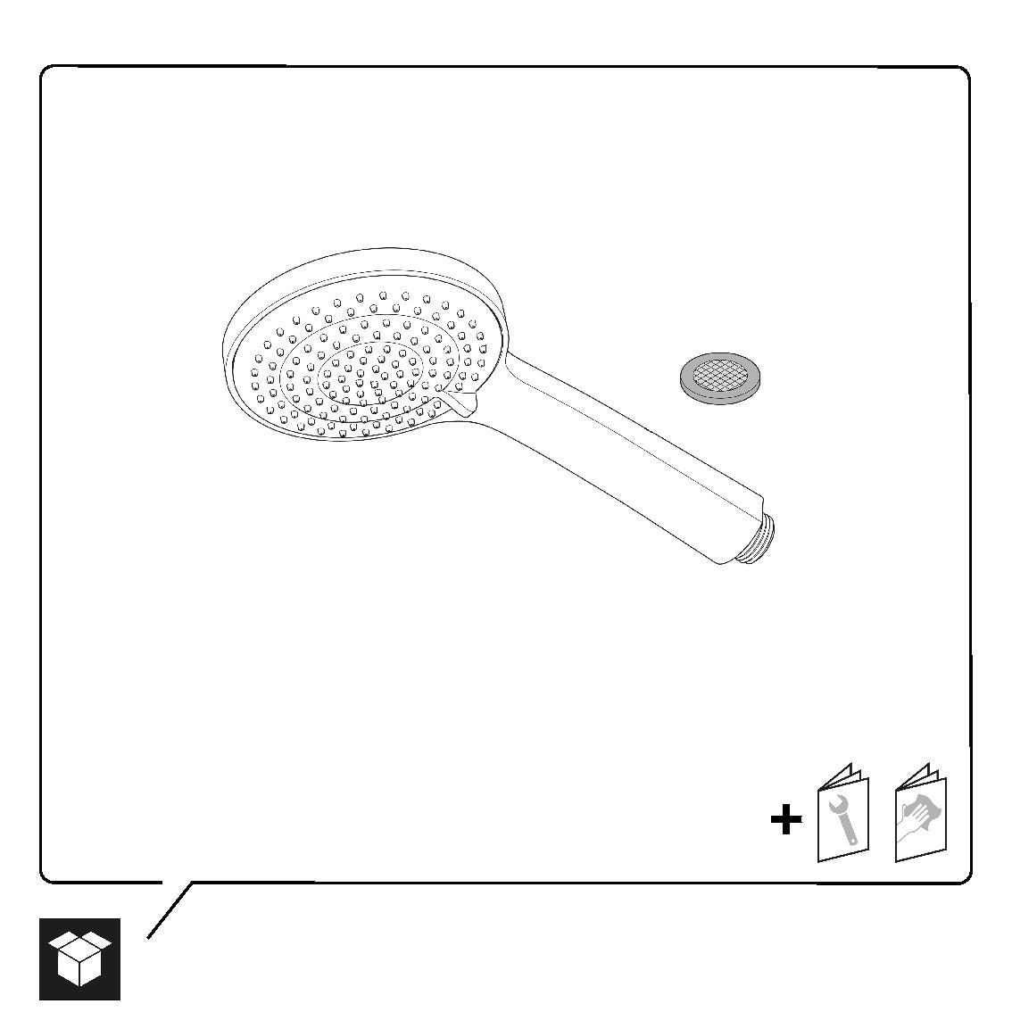 Duravit universele handdouche 