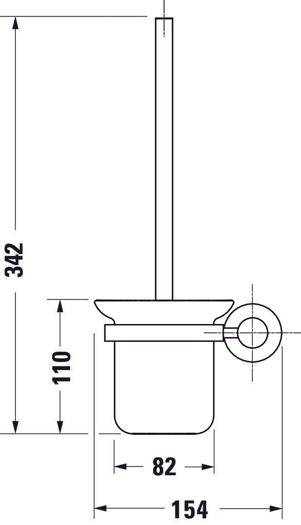 Duravit borstelsset D-Code