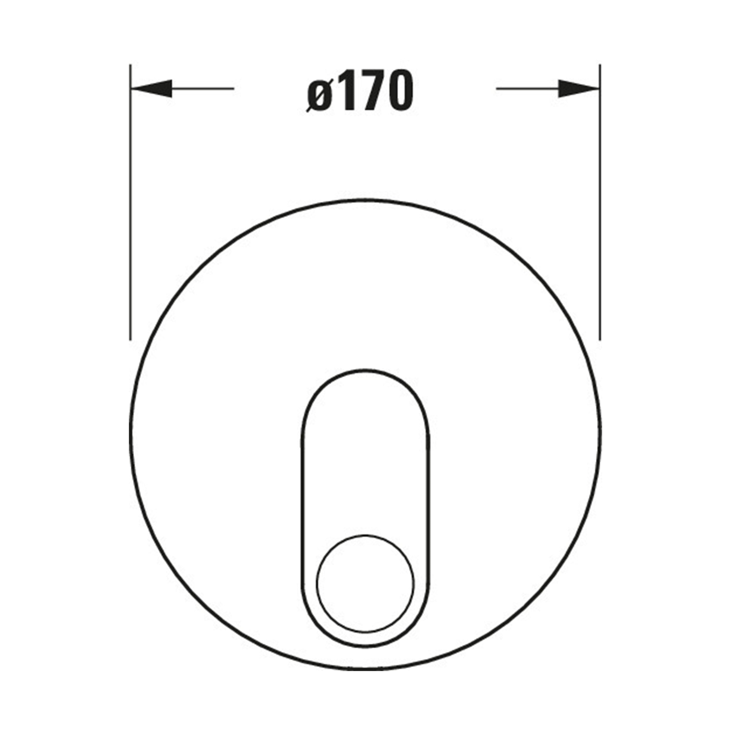 Duravit B.3 douchemengkraan, inbouw, 1 bedieningselement, chroom