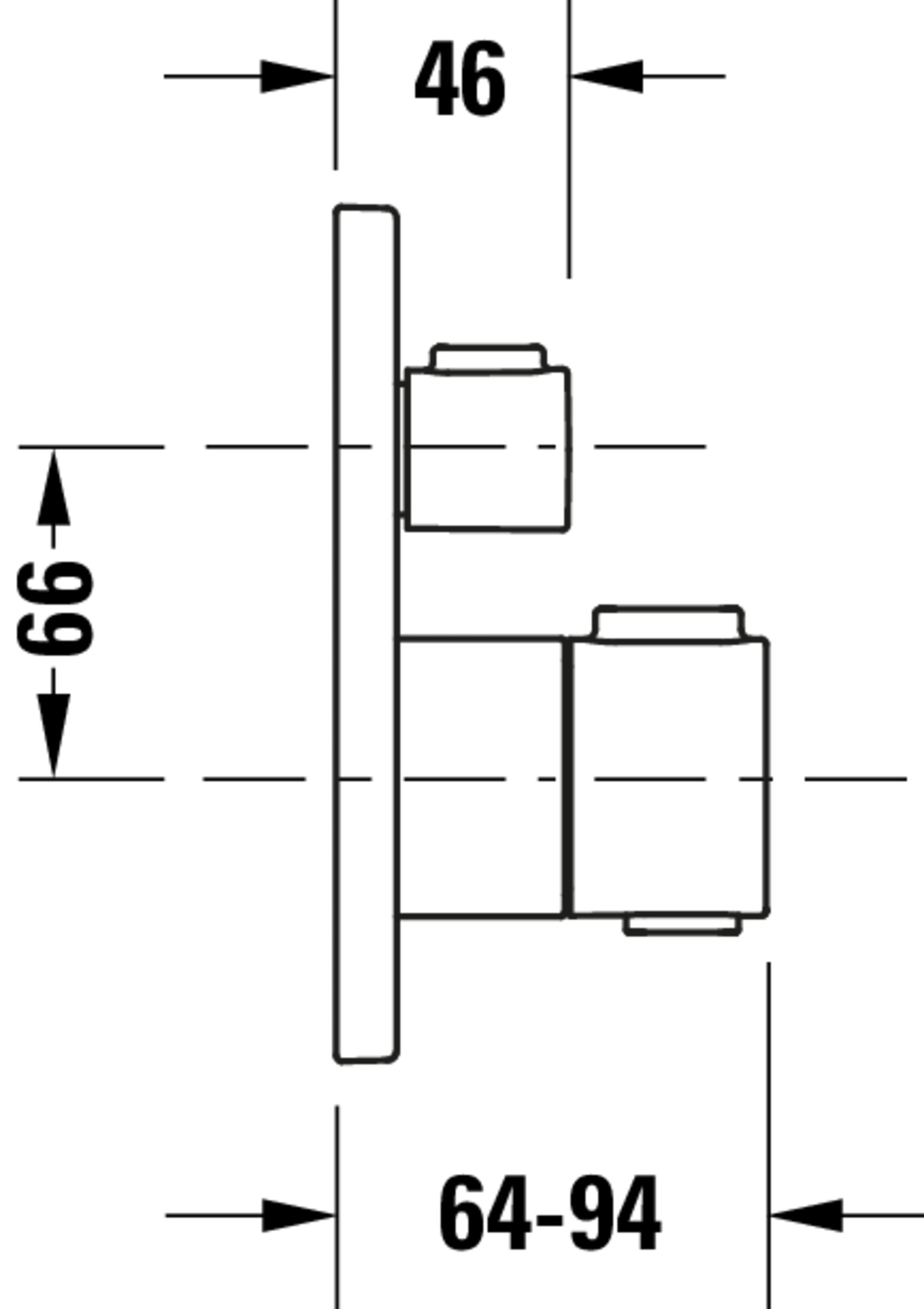 Duravit badkuiparmatuur met thermostaat