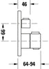 Duravit inbouwthermostaat