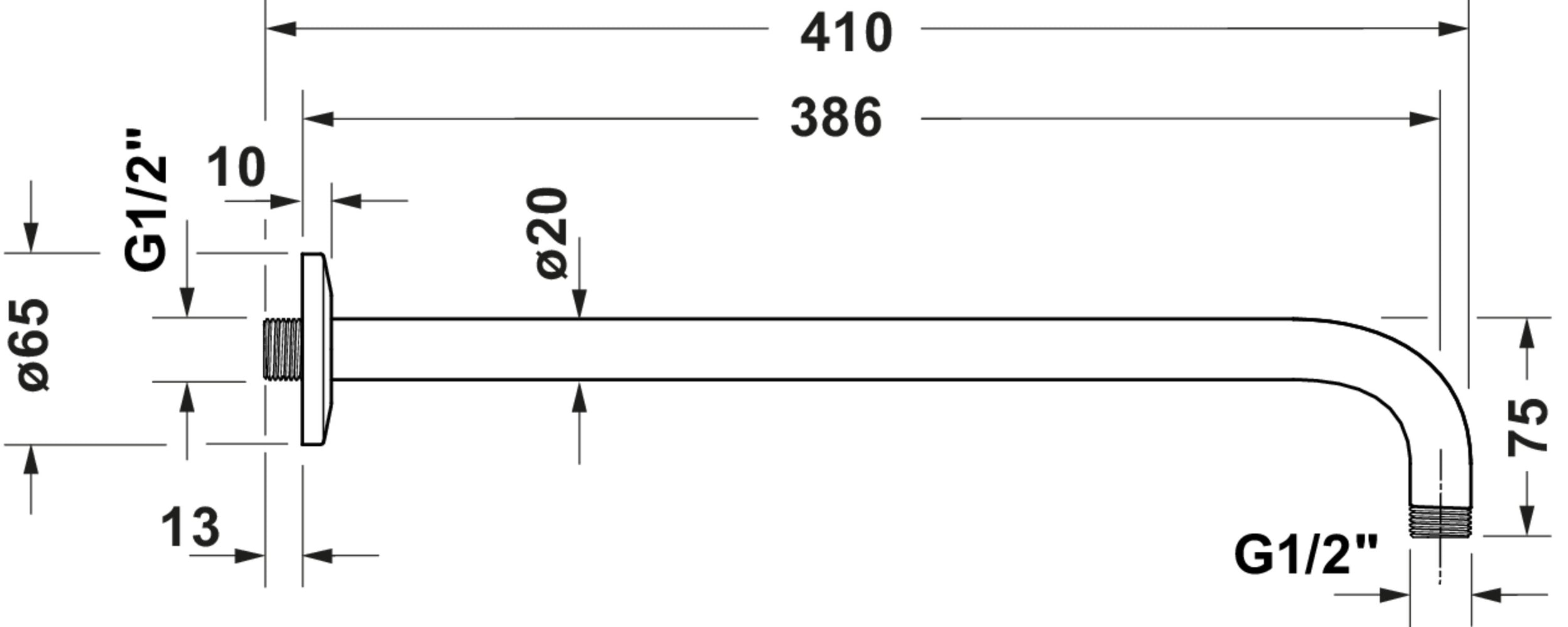 Duravit inbouw-douchesysteem met thermostaat en hoofddouche
