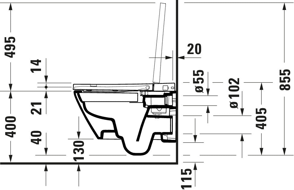 Duravit Soleil Douche-WC