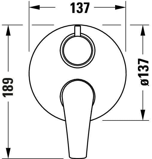 Duravit DuraVelez badkraan