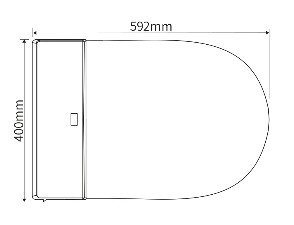 Douch-wc-compleetset 540 PRO met Geberit Duofix voorwandelement
