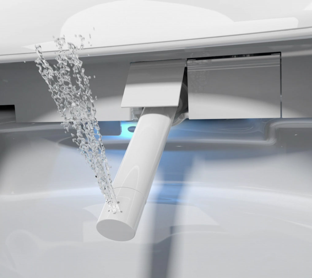 WC-set compleet: Douch-wc 540 PRO met Geberit Duofix voorwandelement