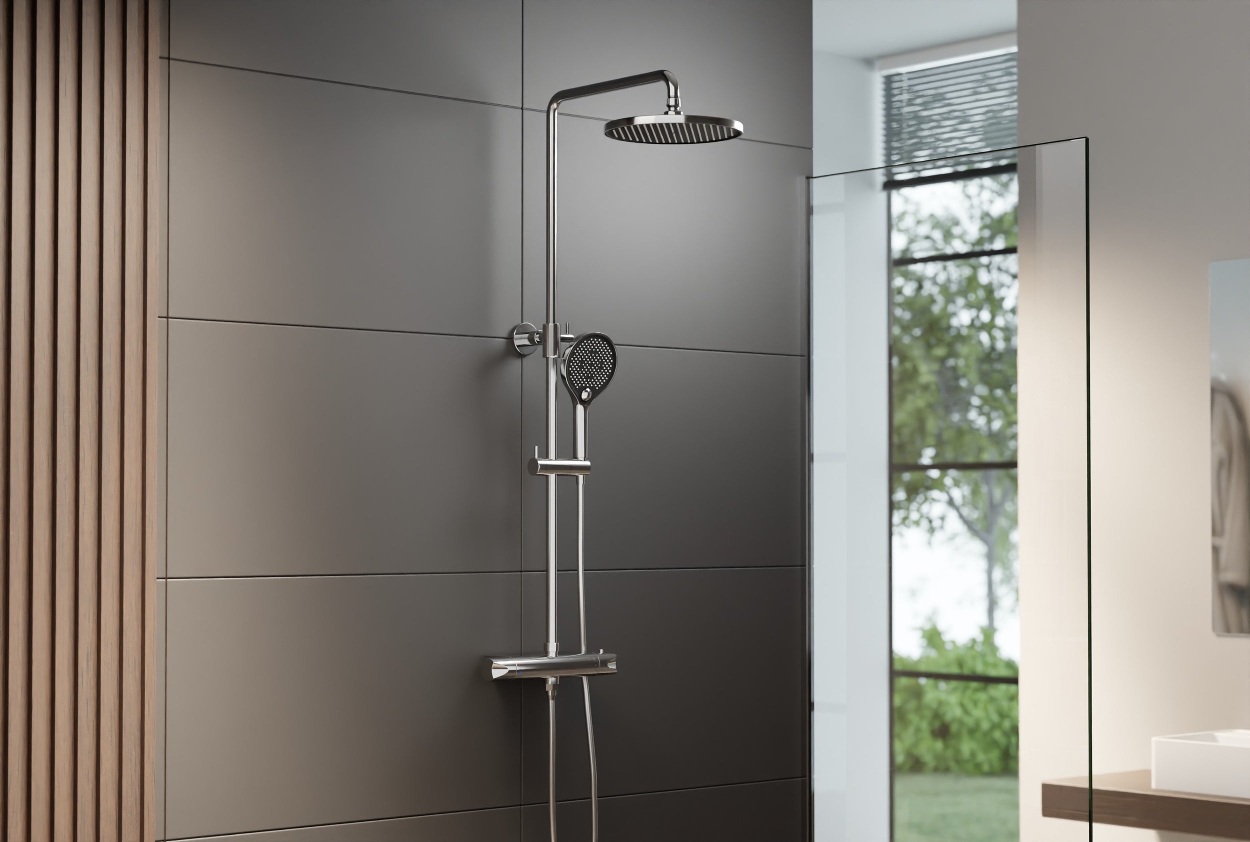 Design douchzuil thermostaat 8221 BASIC