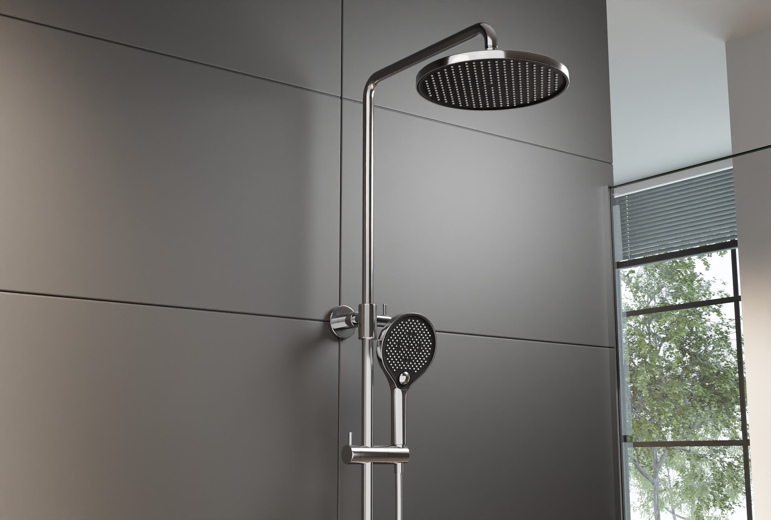 Design douchzuil thermostaat 8221 BASIC